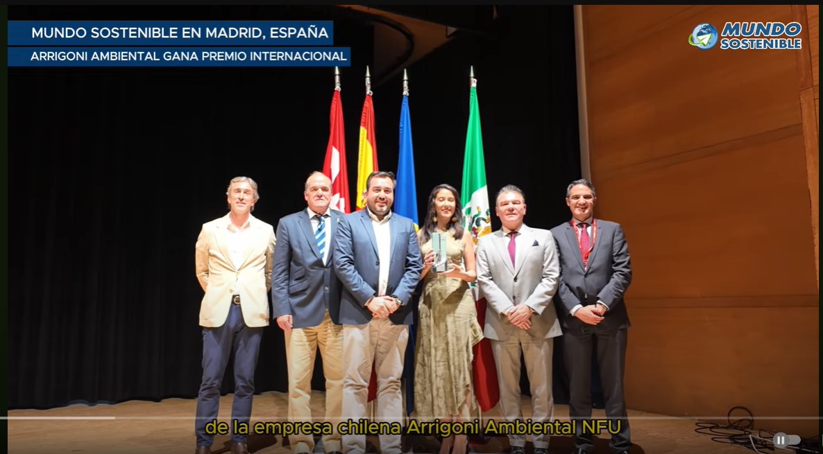 Arrigoni Ambiental NFU recibe destacado premio internacional «Escoba de Plata®2024»